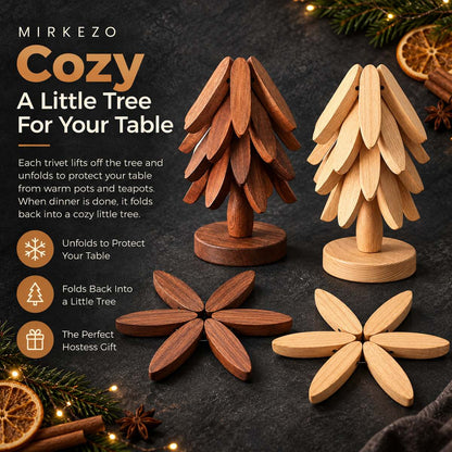 Cozy Pine Trivet Set