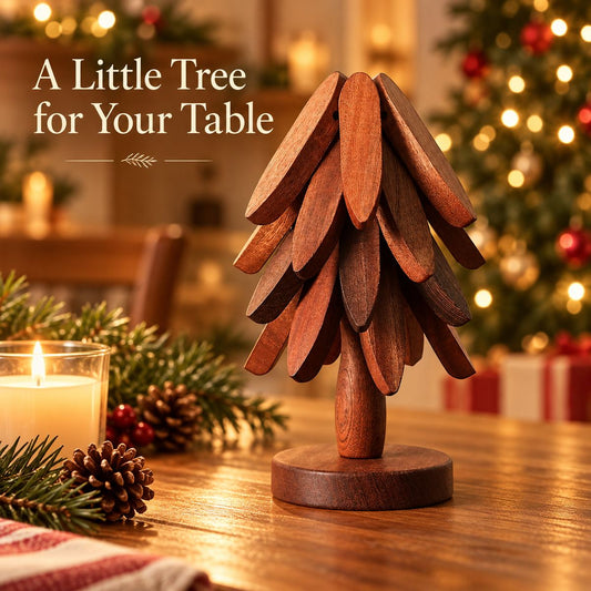 Cozy Pine Trivet Set