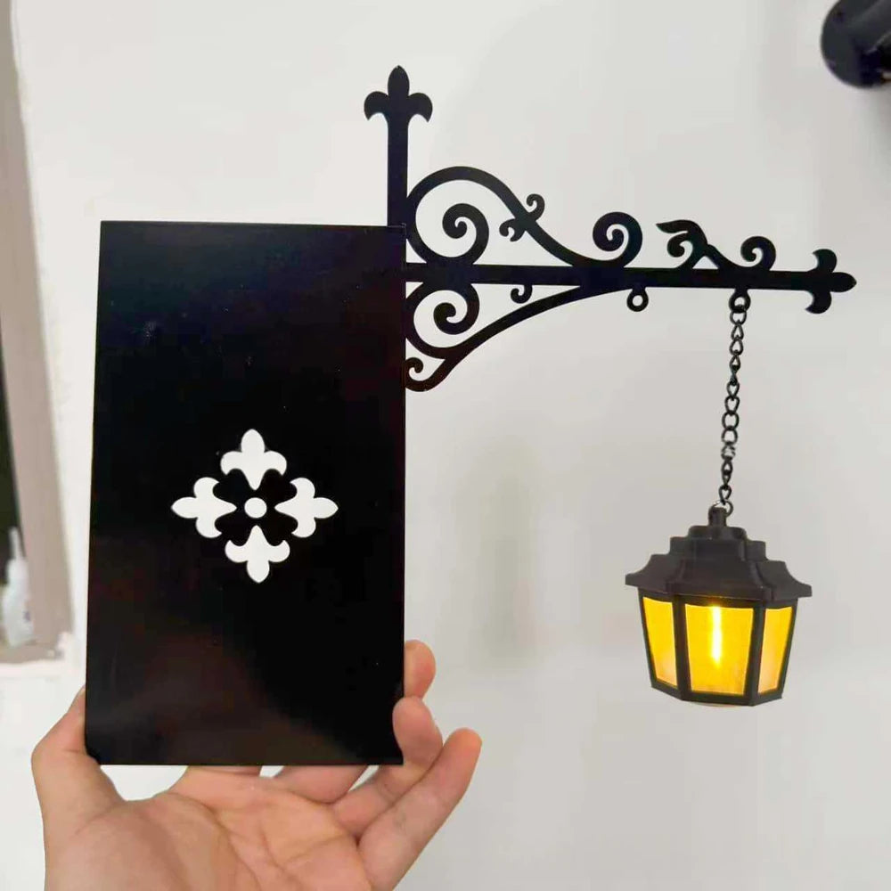 Cozy Bookshelf Lantern