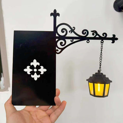 Cozy Bookshelf Lantern