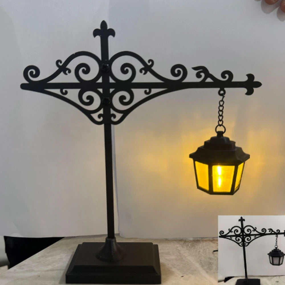 Cozy Bookshelf Lantern