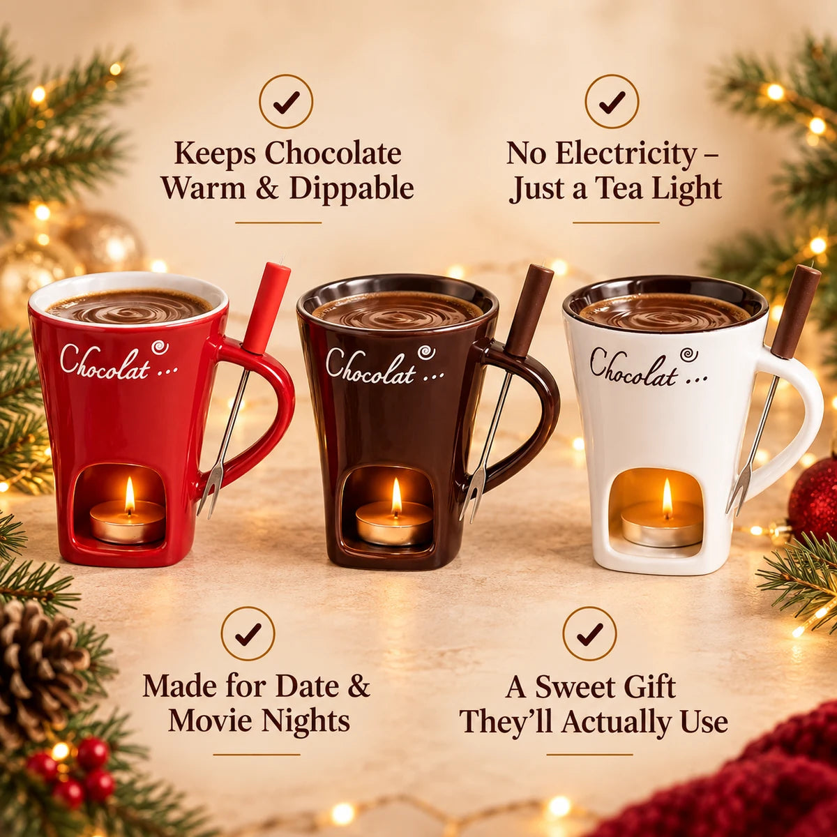 Cozy Melt Fondue Mug