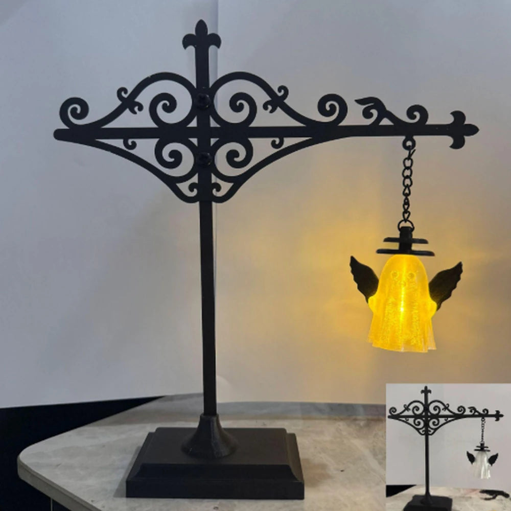 Cozy Bookshelf Lantern
